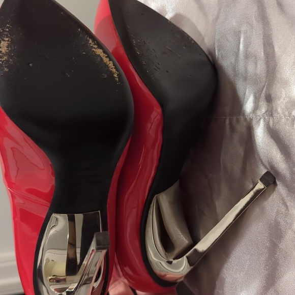 Giuseppe Zanotti Red Patent Platform Pumps - Picture 7 of 8